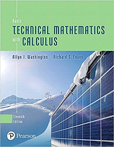 Basic Technical Mathematics with Calculus (11th Edition) - Orginal Pdf